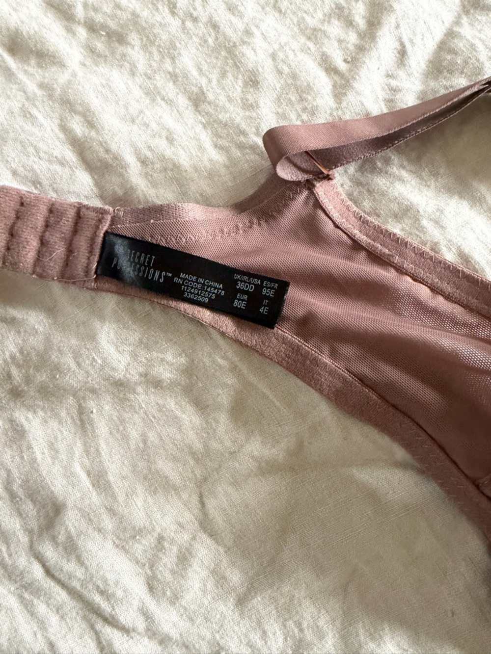 Women's Smooth T-Shirt Bra in Mauve - Picture 5 of 5